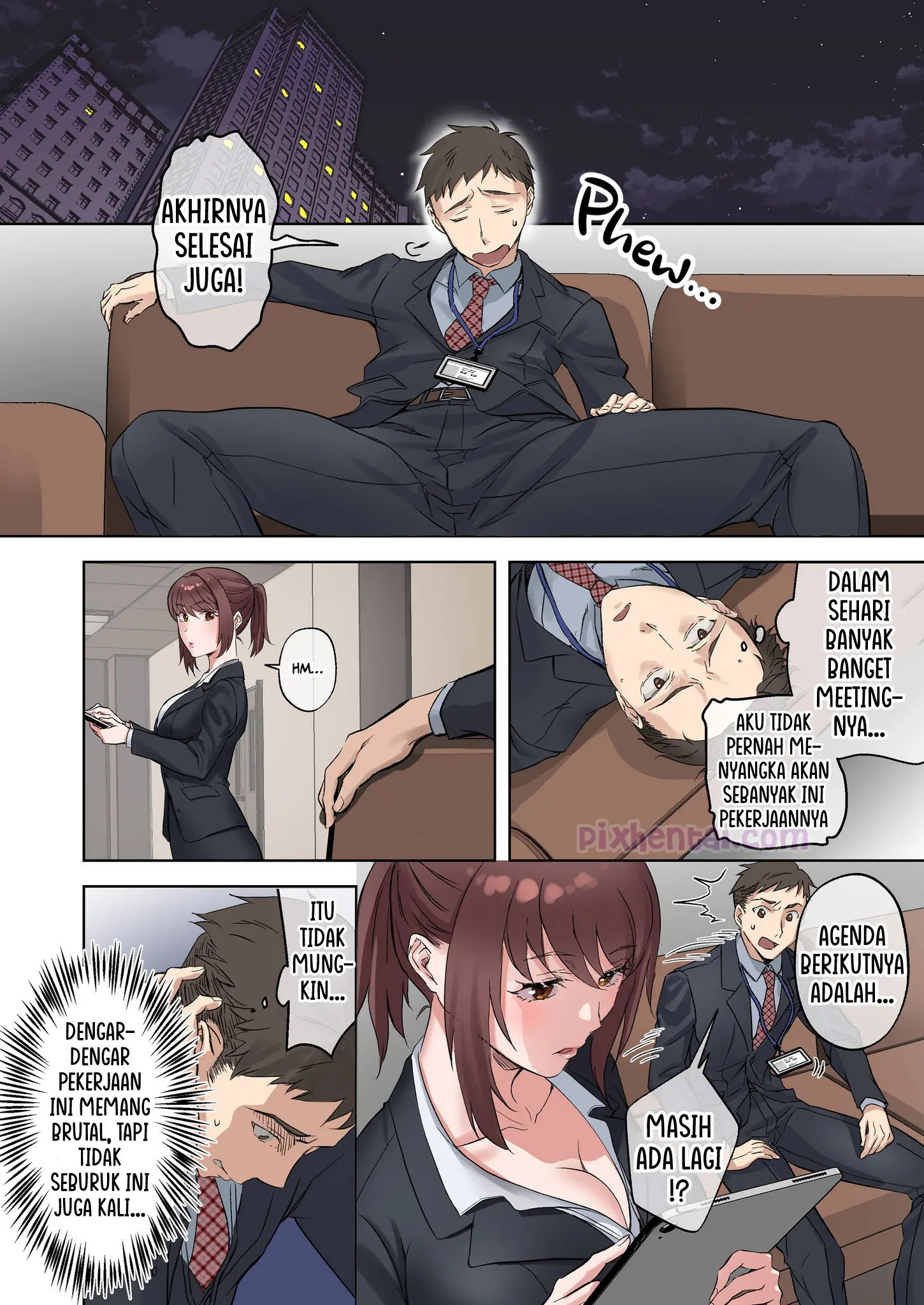 Komik hentai xxx manga sex bokep Fulfilling Secretarial Dirty Duties 7